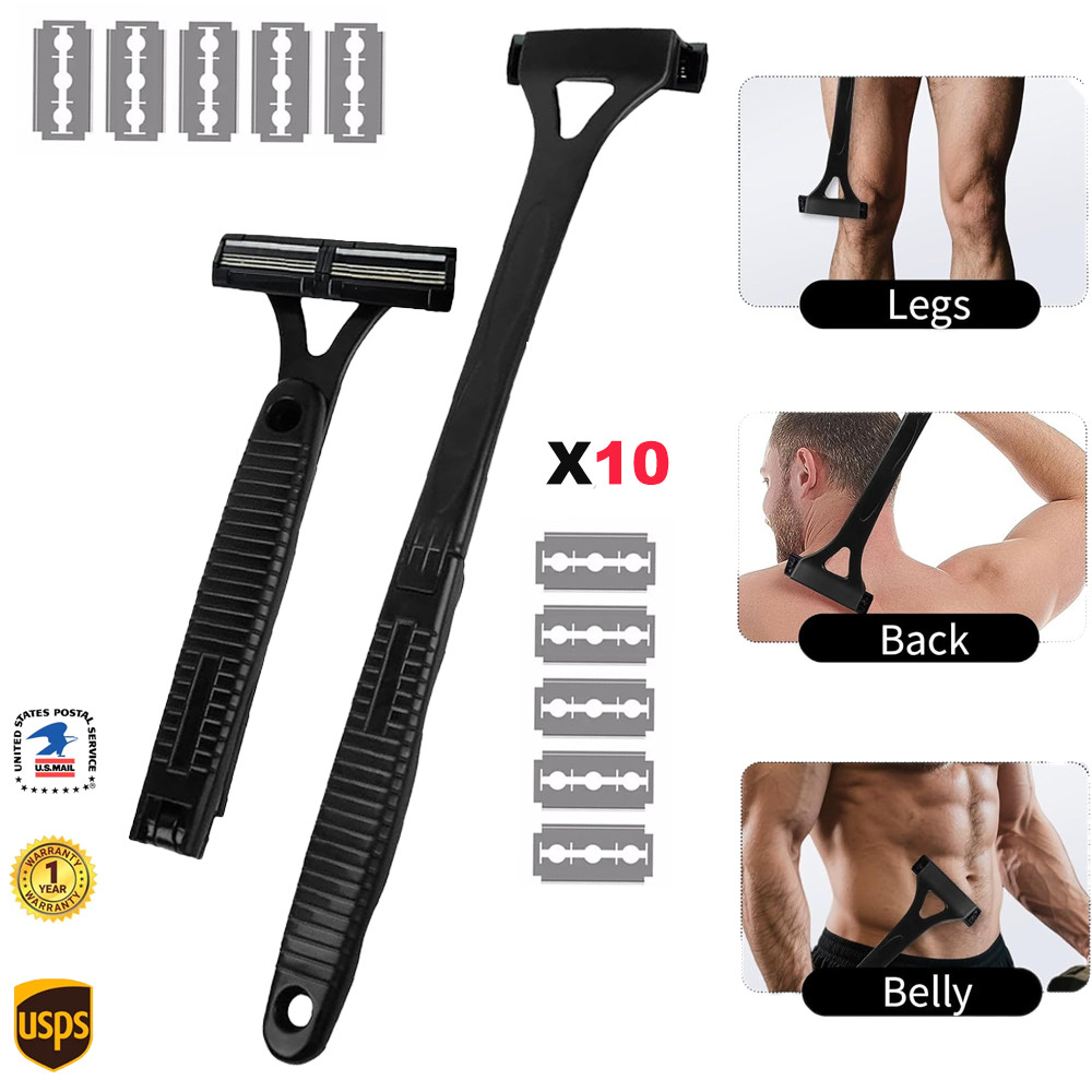 Groomer Full Body Leg Hair Removal Trimmer Set Long Handle