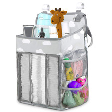 Babywards Hanging Diaper Caddy Nursery Organizer Crib, Wall, Changing Table