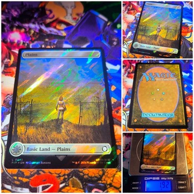 MTG Plains V.1   Nm Vault Dweller Landscape SURGE FOIL UB: Fallout: Extras OG