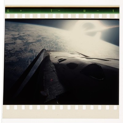 Interstellar Movie 70mm IMAX Film Cell Frame - Ranger Gargantua