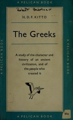 Greeks Paperback Humphrey D. Kitto