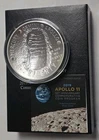 2019 Apollo 11 Proof Commemorative 5 Oz .999 Silver Dollar w/ OGP/COA Mint Fresh