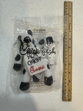 Chick Fil A Cow Eat Mor Chik'n More Chicken 6” Plush Wearing Sandwich Board 2016