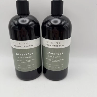 PECKSNIFF'S Designer Pecksniffs Aromatherapy De-Stress Hand Wash 💚 x 2