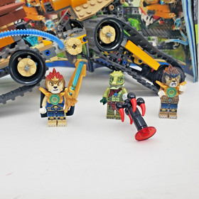 Lego Chima #70005  Laval's Royal Fighter with figures and Manuals