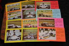 1973 Formula 1 Grand Prix Slide Show Calendar Paul Oxman 12 Photos
