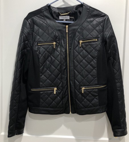 Womens M Calvin Klein Zipper Details 