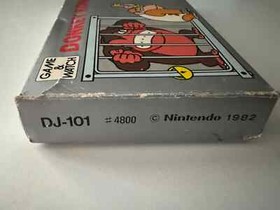 DONKEY KONG Jr. Nintendo Game & Watch Vintage - DJ-101 #4800 -M in Japan - 1982