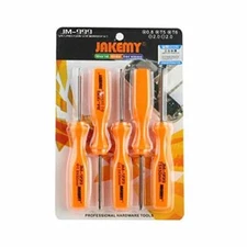JAKEMY 5Pcs Precision Screwdriver Set Repair Opening Tool Kit T5 PH00 T6 P2 PL1