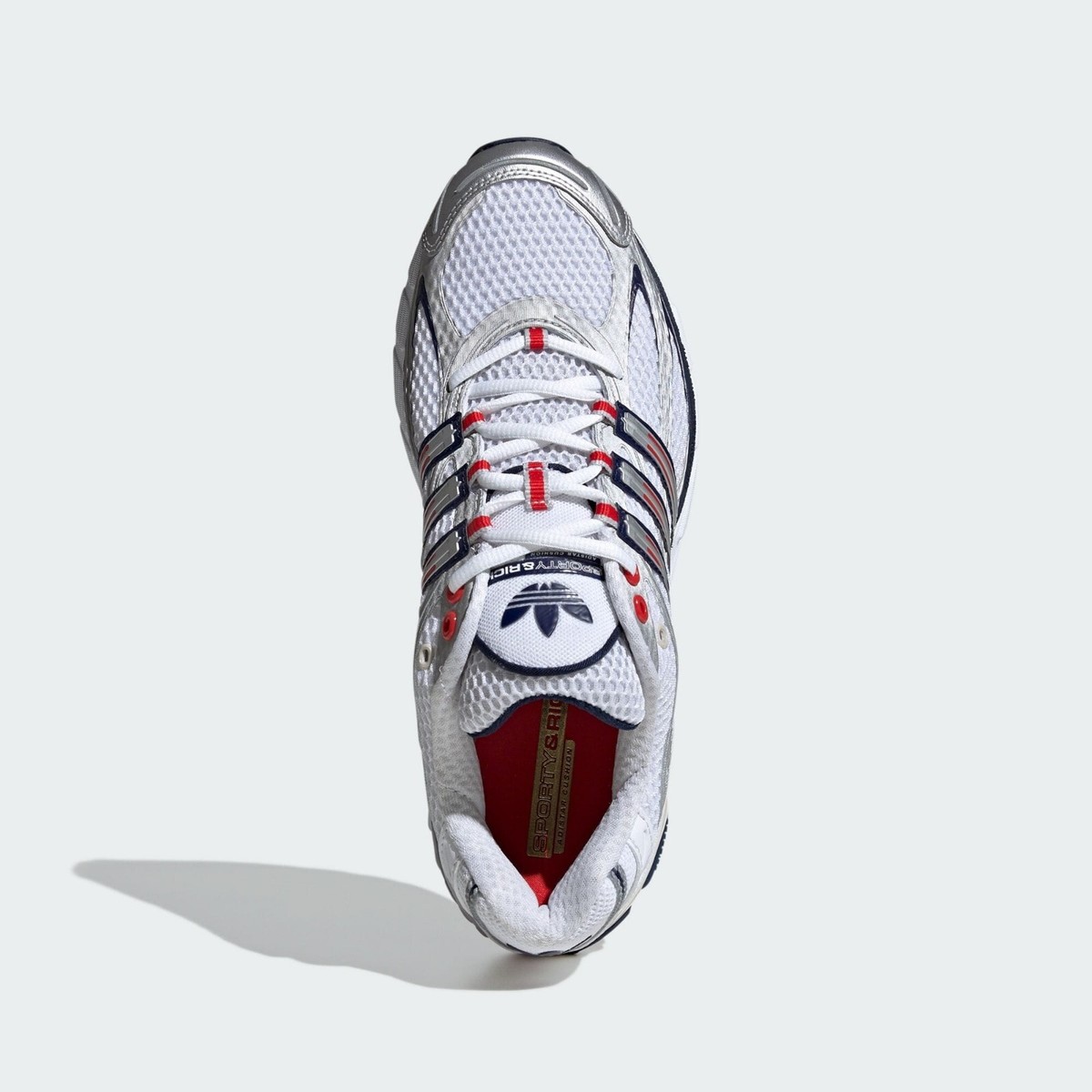 靴 adidas ADISTAR CS SPORTY&RICH ih8336 Sporty & Rich × adidas Originals Adistar Cushion White