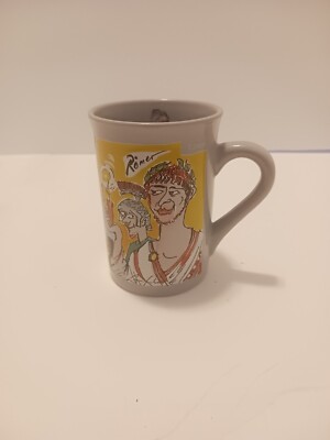 2002 German Weihnachtsmarkt Koln Am Kolner Dom Coffee Cup Pottery Pre-owned READ