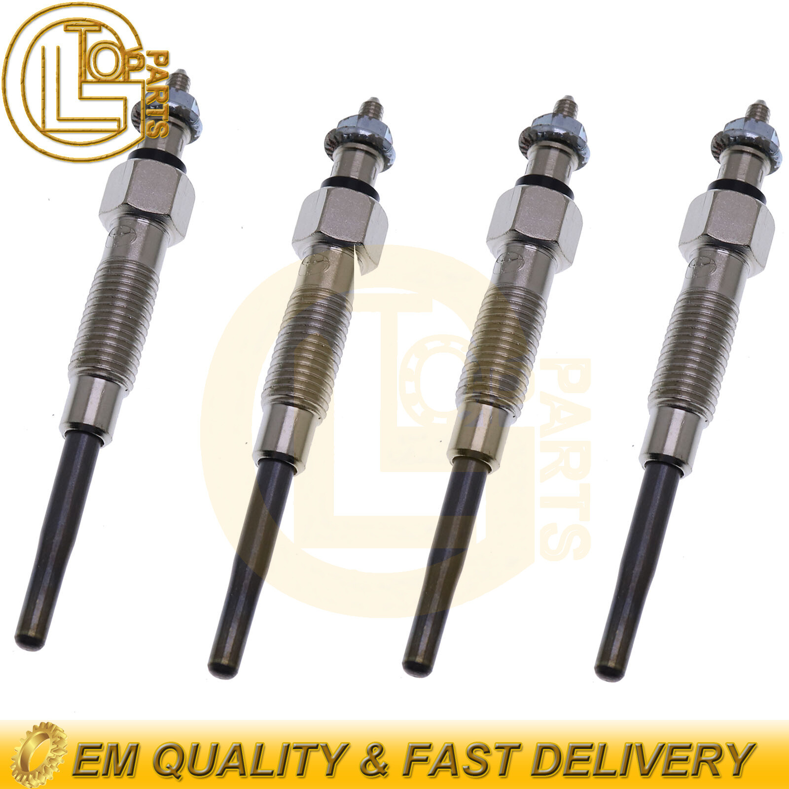 4X Glow Plugs 1985054120 For 12V Toyota Dyna Hiace Hilux 3L 5L 2LTE