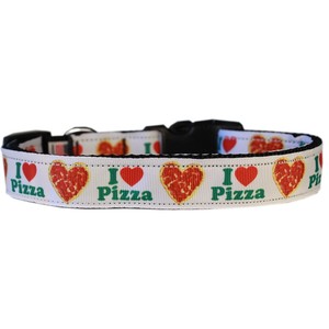 pizza dog collar