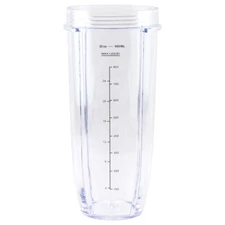 32 oz Cup Replacement Part 407KKU641 for Nutri Ninja Auto-iQ BL480 BL640 CT680