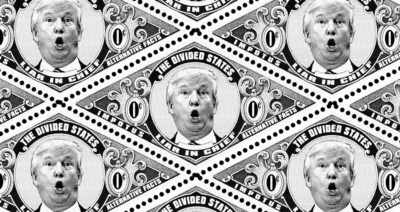 Trump - Liar In Chief - Art Stamps (Artistamp, Faux Postage, REPRO)  RESIST! - Image 1 of 4