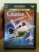Flight Simulator X tension 2004  Cessna Citation X  The Luxury Aircraft coll. PC