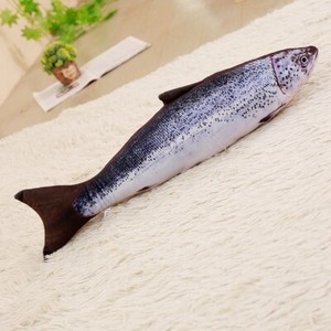 salmon cat toy