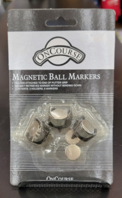 NEW! ONCOURSE Magentic Ball Markers