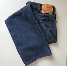 Levis 517 Jeans Mens 36x32 (35x31.5) Blue Bootcut Dark Wash Cowboy Rodeo Denim