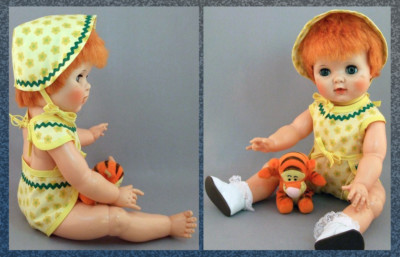 SUNSUITs & BONNETs ~ sewing pattern in 8 Sizes for DOLLS ~ Vintage Inspired!