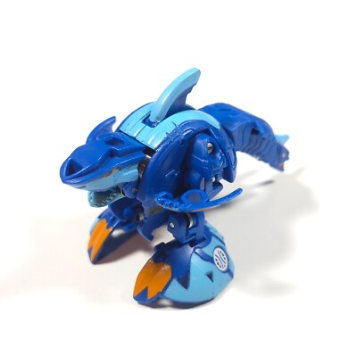 Bakugan Geogan Rising Spin Master Blue Aquos Sharktar Ultra B800 Anime Toy