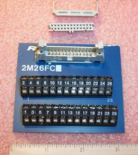 QTY (1) 2M26FC RDI 26 POSITION TERMINAL BLOCK INTERFACE MODULE NOS