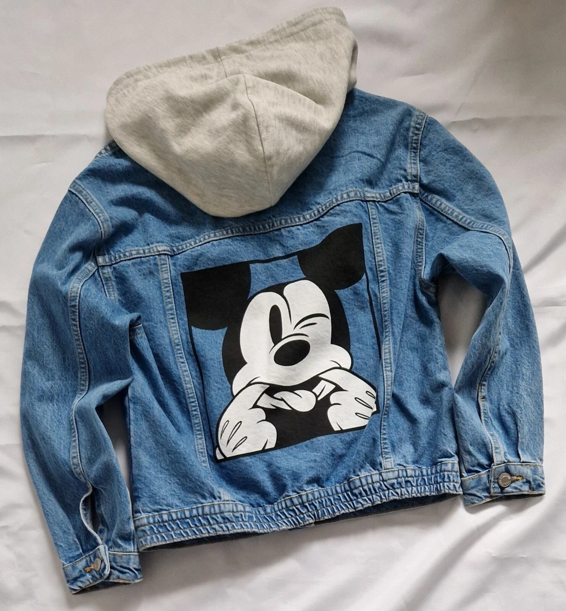 Disney jean jacket sales zara