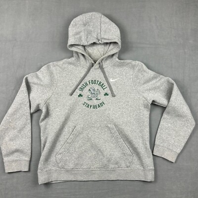 Nike Notre Dame Fighting Irish Hoodie Womens Large Football