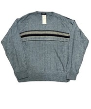 NEW Vintage 90  s Dockers Striped Acrylic Sweater - Size Large