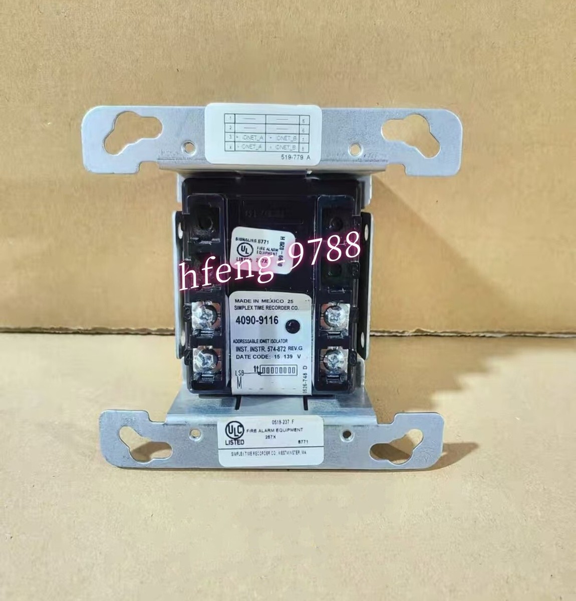 Simplex 4090-9116 Addressable IDNET 2 Isolator