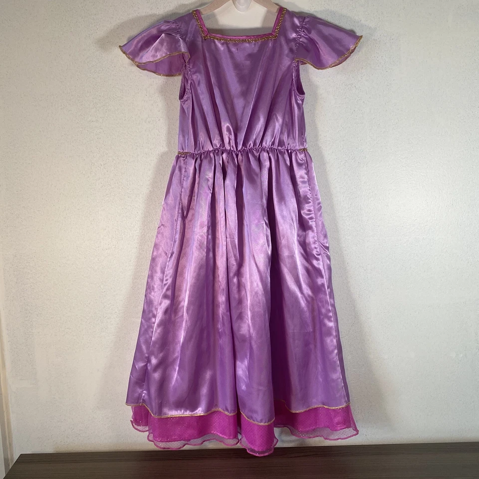 Disney Frozen's Anna Dress Costume  Size Small 5/6 - Image 4 of 4