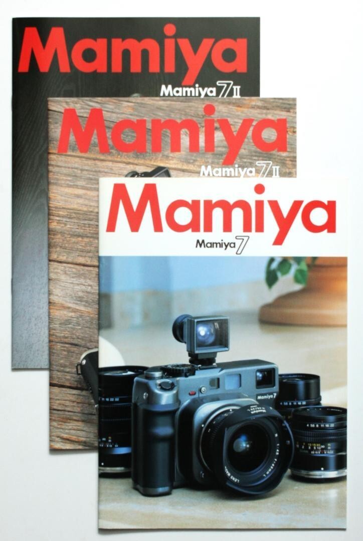 Mamiya new 6/7/7Ⅱ catalog 4-volume set | eBay