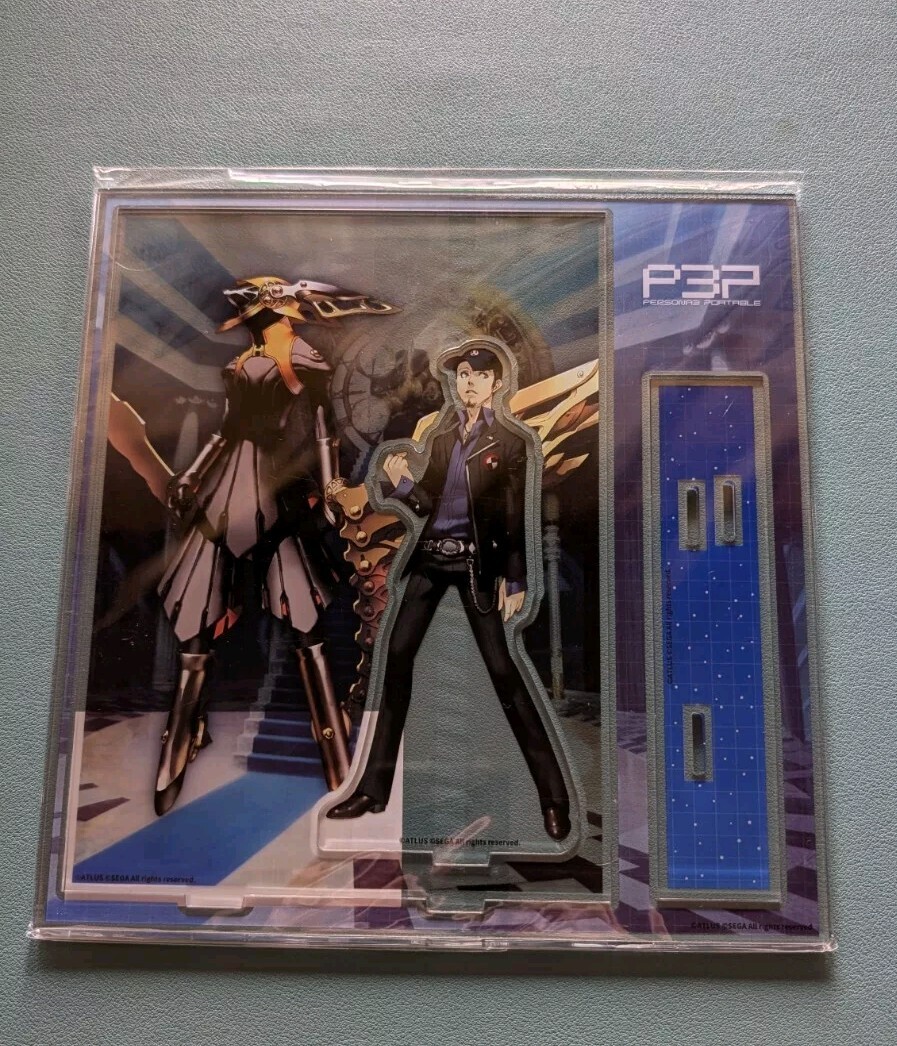 Persona 3 Portable Junpei Rakuten Acrylic Stand Diorama Japan Exclusive New