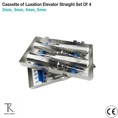 Dental Chirurgische Zahnlockerung Chirurgie Kassette von Luxation Elevatoren gerade