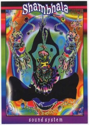shambhala sound system @ Alley Cat Live Gun St Reading 22/8/96 Rave Flyer