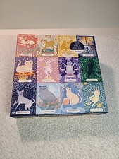 Galison 500 Piece Jigsaw Puzzle Cat Zodiac NEW SEALED