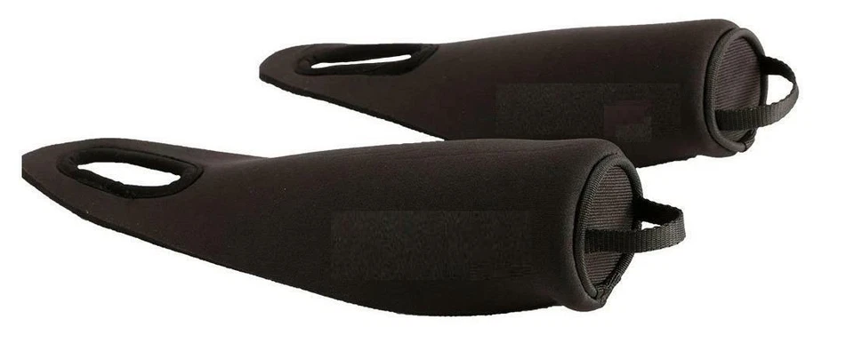 Neoprene 2 piece snapshot rifle air gun SCOPE COVER 50cm long. Fits 45mm lens - Image 2 of 4