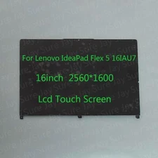 2560x1600 LCD Touch Screen Assembly for Lenovo IdeaPad Flex 5 16IAU7 82R80002US