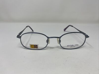 stride rite Eyeglasses Frame sr-7 250 45-18-130 Blue Full Rim DQ55