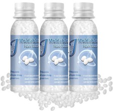 3 Pack Temporary Tooth Repair Beads,Teeth Filling Replacement for Chipped Tooth