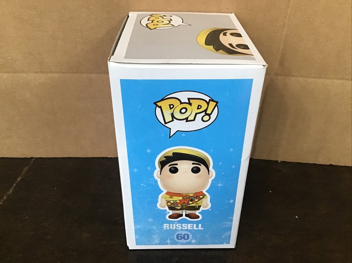 FUNKO POP DISNEY UP RUSSELL #60 Comes In A Pop Protector