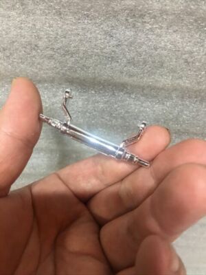 Chrome mouth piece REPRO for DX yellow bear zord Ninja Megazord  power rangers  