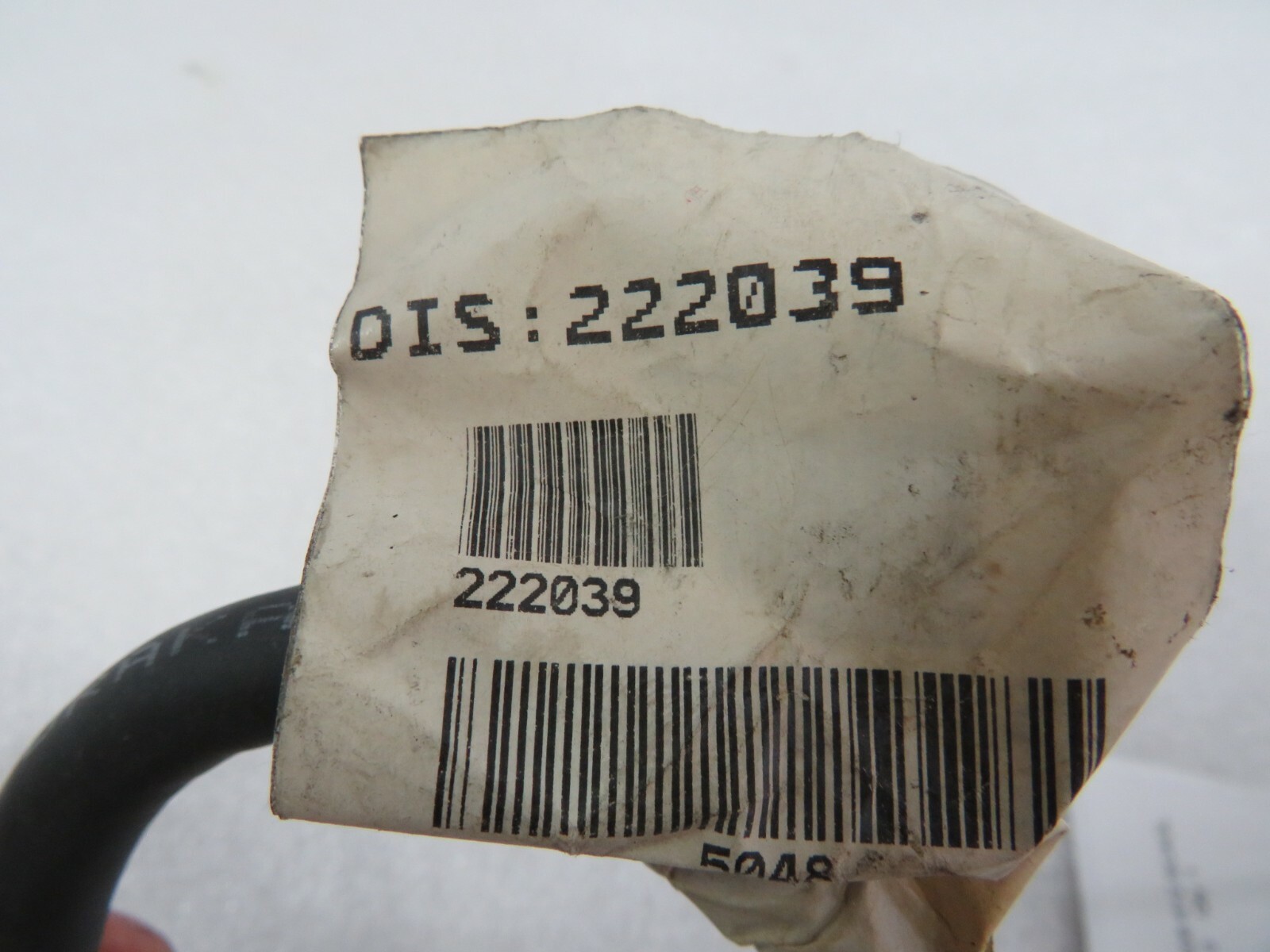 Ferrari 599, 612 Scaglietti, Negative Battery Cable, Used, P/N 196552