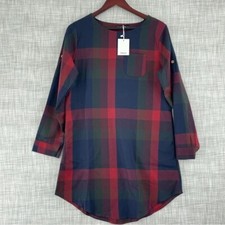 NWT Cupshe Womens Size S plaid long sleeve dress 0849