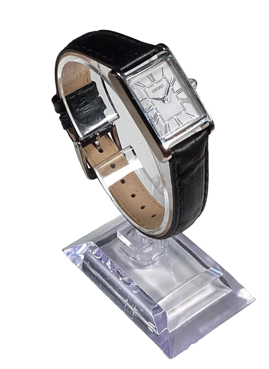 SEIKO 4N30-0060 ホワイトダイヤル レザー