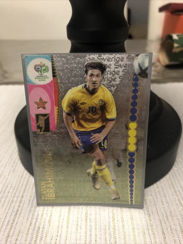 Zlatan Ibrahimovic 2006 Panini FIFA World Cup Foil Card No177