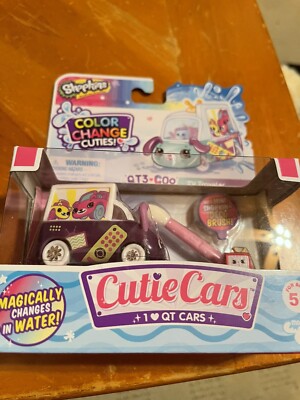 Shopkins Die-Cast Cutie Cars Color Change QT3-C09 ''TV Traveler'' Series 3 New