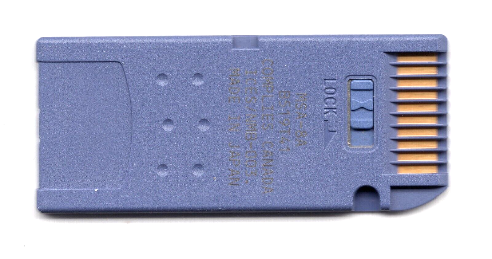 Sony Genuine Memory Stick 8MB MEGABYTE MSA-8A Camera Memory Card | eBay