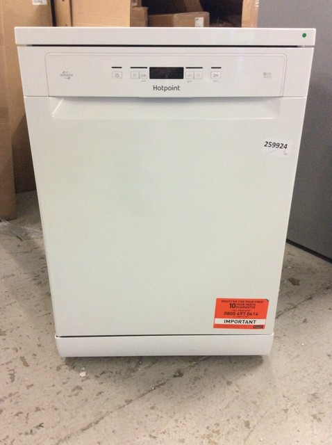 hotpoint dishwasher white