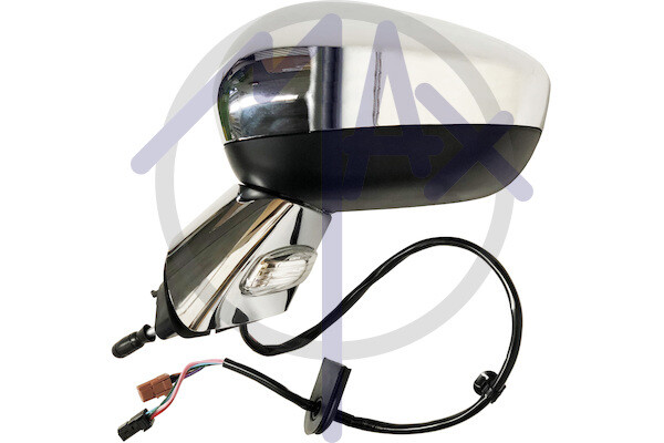 Espejo Retrovisor Ele CITROEN DS3 2010 SX Cromado Con 9 Pines